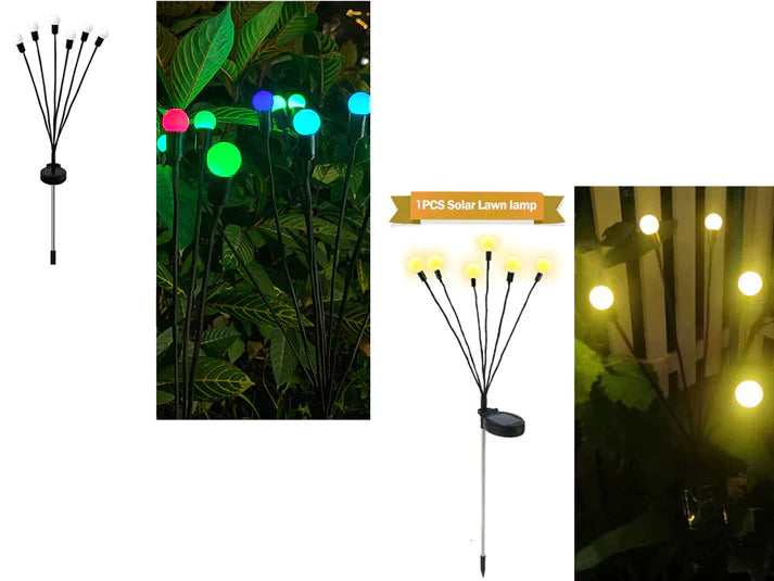 Solar Powered Firefly Light