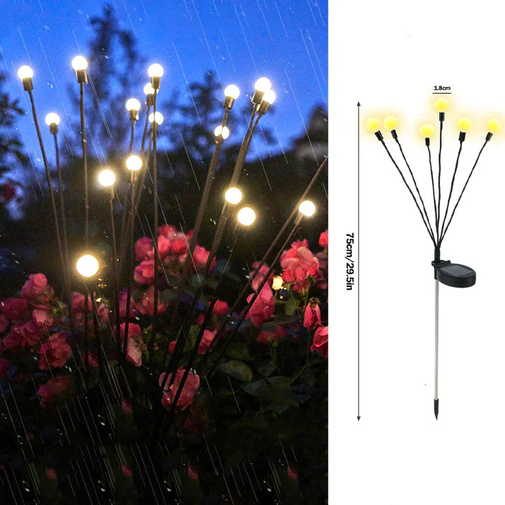 Solar Powered Firefly Light