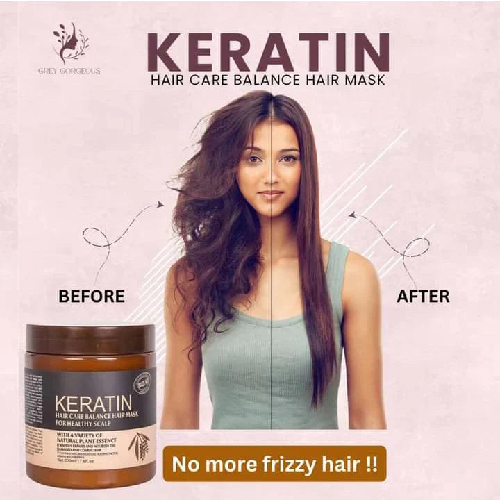 Keratin Hair Care Balance Hair Mask & Hair Treatment