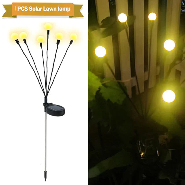 Solar Powered Firefly Light