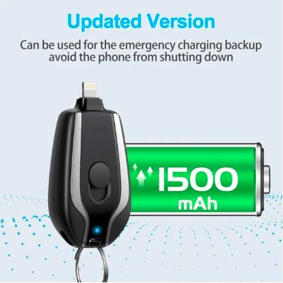 Keychain Portable Charger, Mini Power