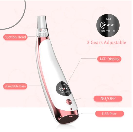 Derma Suction Blackhead Remover Device